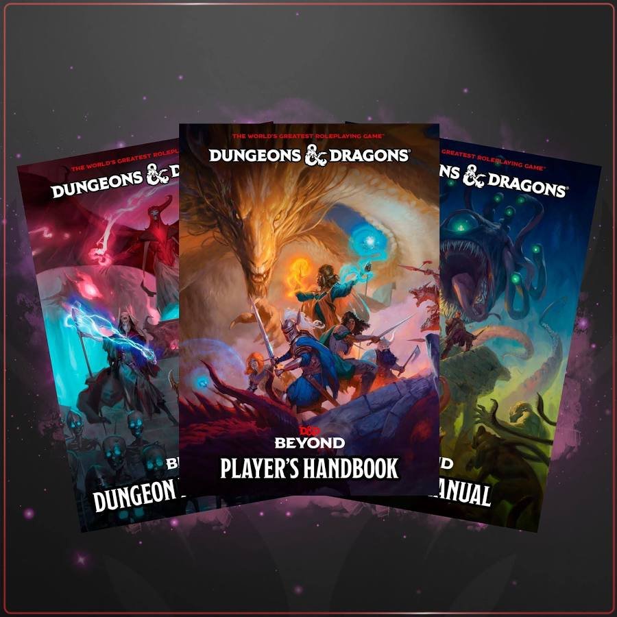 Dungeons & Dragons 5th Edition 2024 – Core Books Bundle – (Players