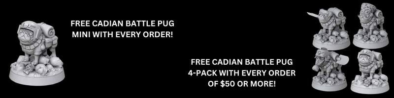 FREE CADIAN BATTLE PUGS