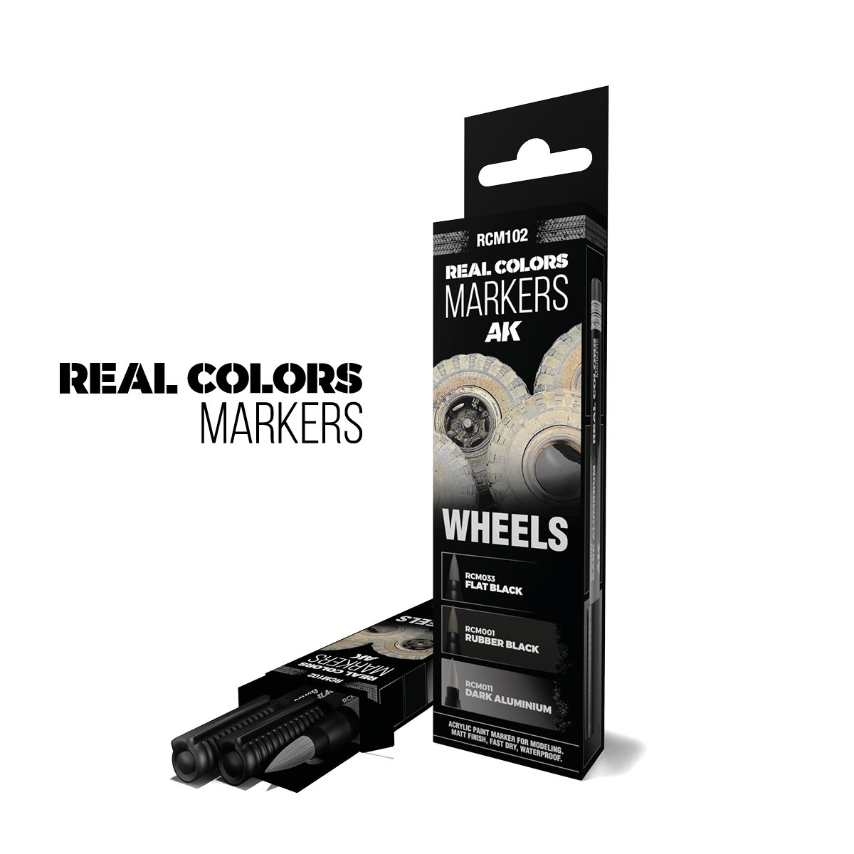 AK Interactive Real Colors Markers Wheels | Dungeons & Dice Games