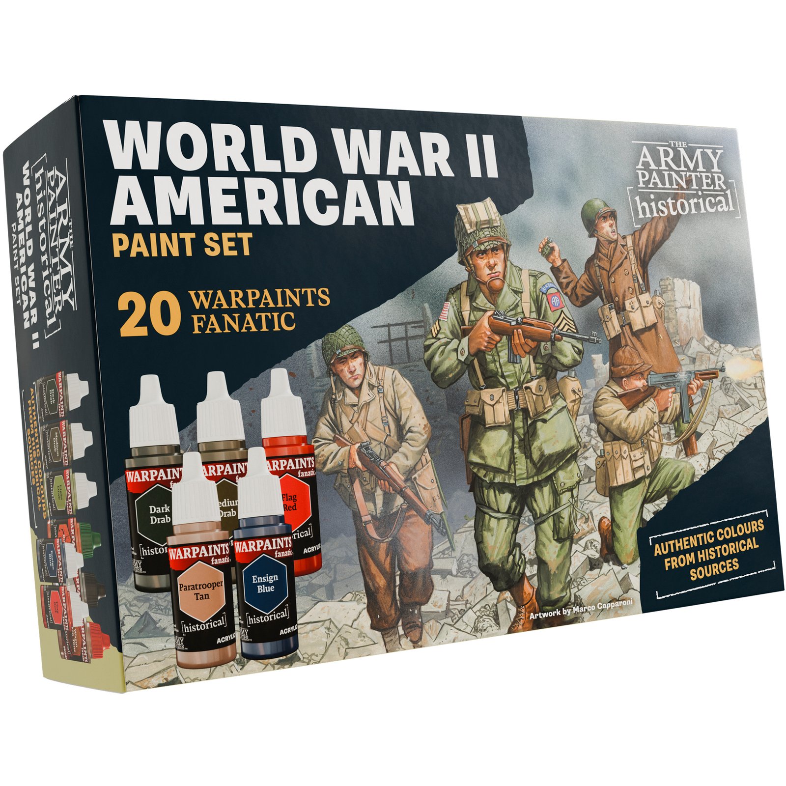 Army Painter Warpaints Historical: WWII American Set | Dungeons